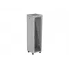 19 colių 42U LANBERG stovimas serverio spintos rėmas 600×600 mm pilkas su stiklinėmis durimis ir LCD (plokščioje pakuotėje)