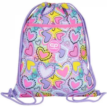 Sportinis krepšys CoolPack Vert Pastel Hearts