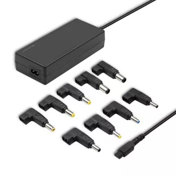 Universalus automatinis maitinimo adapteris Qoltec 50012 90W | 9 kištukai | +maitinimo laidas