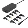 Universalus automatinis maitinimo adapteris Qoltec 50012 90W | 9 kištukai | +maitinimo laidas
