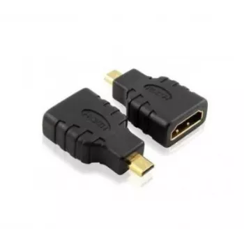 Techly IADAP-HDMI-MD adapteris Micro HDMI D į HDMI lizdą, juodas