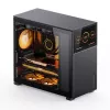 Korpusas Jonsbo D41 MESH Midi Tower Juodas