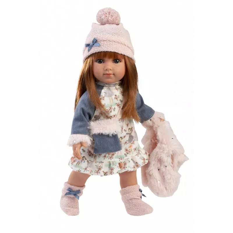 Lėlė Llorens Nicole 35 cm – kūdikio lėlė su tikroviškais bruožais ir minkštu kūnu