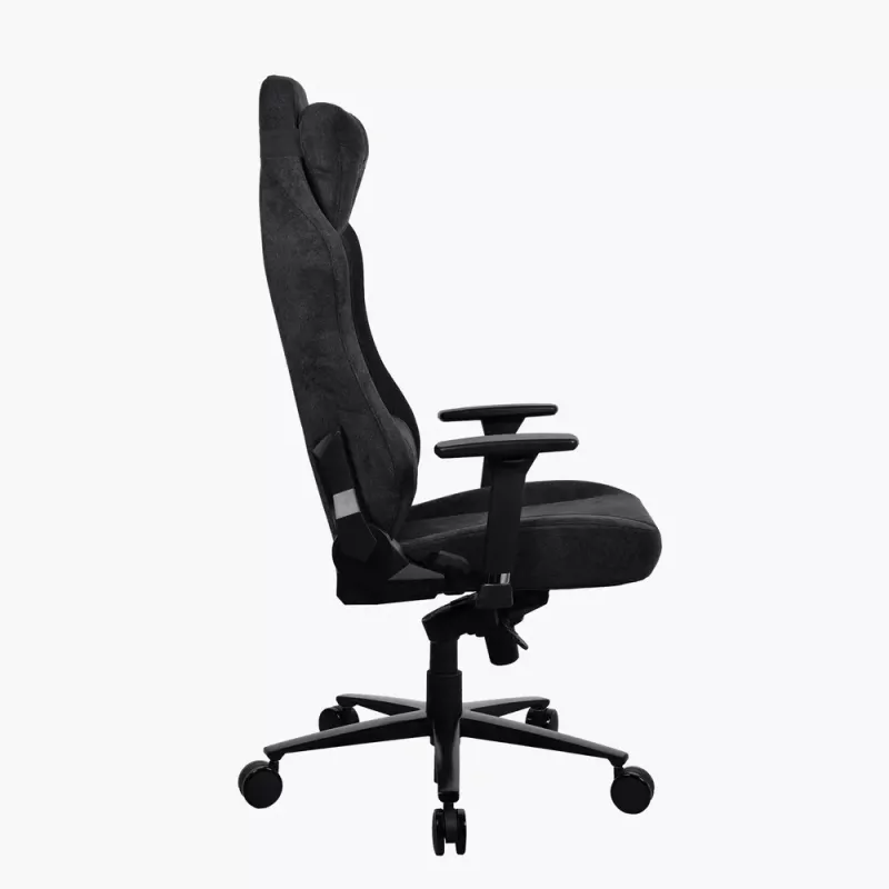Arozzi Vernazza Soft Fabric žaidimų kėdė - Pure Black