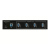 Delock 63309 išorinis pramoninis USB šakotuvas, 4 x USB 3.0 Type-A, 15 kV ESD apsauga, metalinis korpusas, tvirtinamas prie sienos