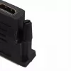 Savio CL-21 HDMI–DVI adapteris, moteriška jungtis / moteriška jungtis, juodas