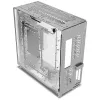 Singularity Computers Wraith ITX/DTX kompiuterio korpusas, sidabrinis