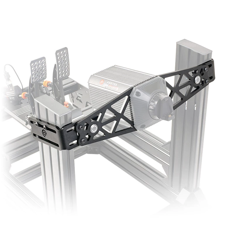 Tvirtinimo laikiklis Asetek SimSports Steel Black 135x535x168mm