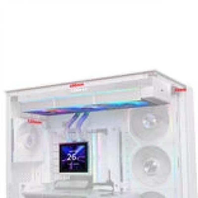 Skystas CPU aušintuvas Lian Li HydroShift II LCD-S 360mm su RGB ir LCD ekranu