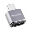 Intenso 3 vnt. rinkinys USB adapteris USB-A į USB-C C480C Aliuminis