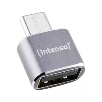 Intenso 3 vnt. rinkinys USB adapteris USB-A į USB-C C480C Aliuminis