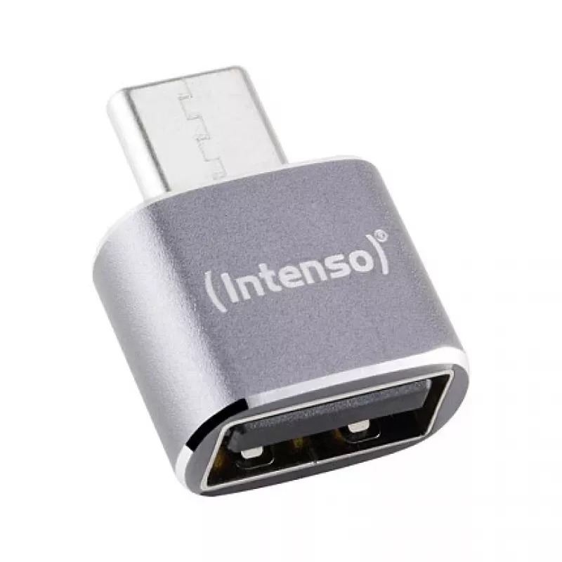 Intenso 3 vnt. rinkinys USB adapteris USB-A į USB-C C480C Aliuminis