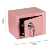 Extralink Home | Home Safe | seifas raktams, biuro saugos dėžutė, rožinė, S-404