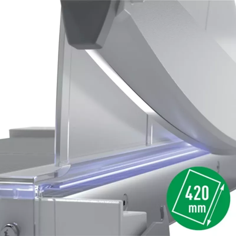 Leitz Precision Home Office popieriaus pjaustytuvas A3, 10 lapų, rankinis spaustuvas, nerūdijantis plienas, A3, 80 g/m², plienas