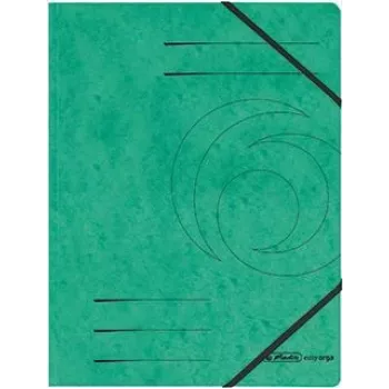 Kartoninis segtuvas Herlitz 972471, žalias, A4