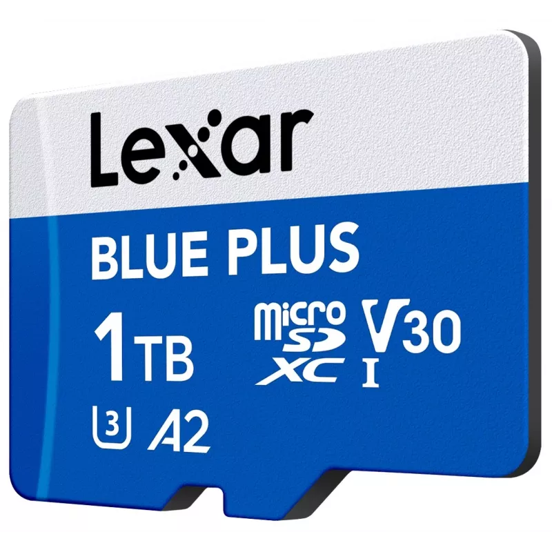„Lexar Blue Plus“ 1TB microSD kortelė, C10, A2, U3, V30, 170MB/s