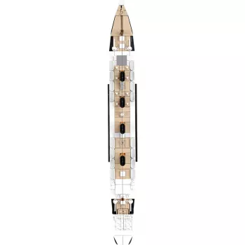 Konstruktorius Cobi R.M.S. Titanic modelis 593 detalės COBI-1680 – mastelio modelio statybiniai blokeliai