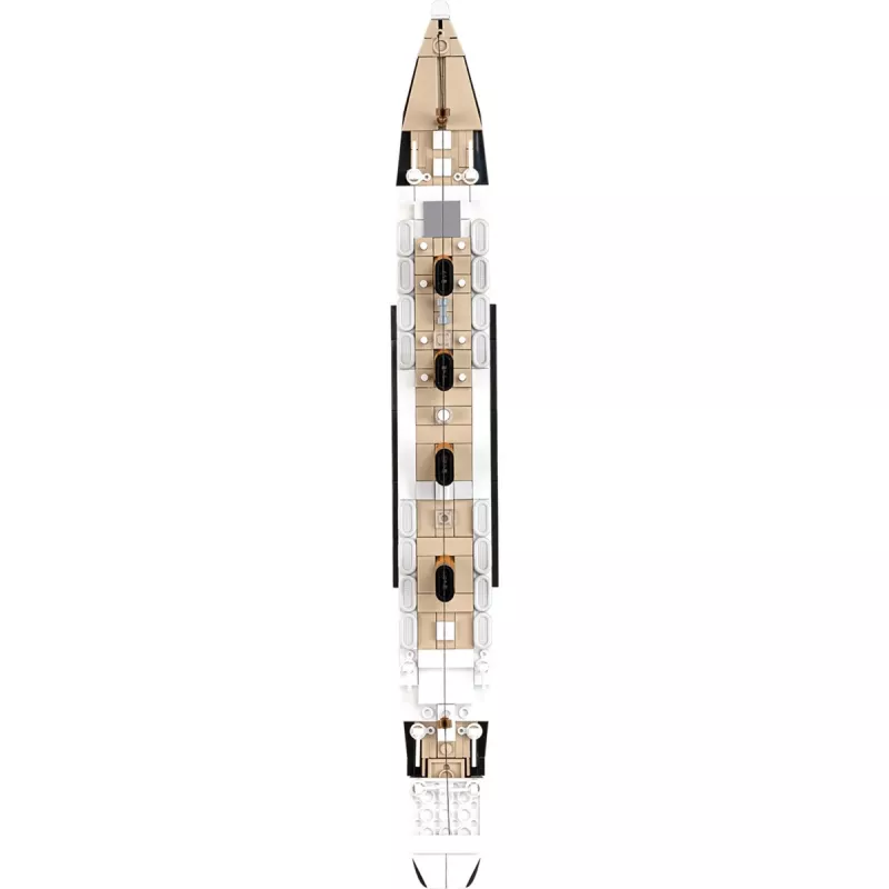 Konstruktorius Cobi R.M.S. Titanic modelis 593 detalės COBI-1680 – mastelio modelio statybiniai blokeliai