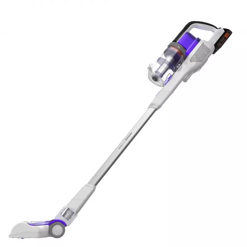Black & Decker BHFEV1825CP belaidis dulkių siurblys 2-in-1, 2,5 Ah, baltas