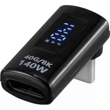 Renkforce USB-C adapteris [1x kištukas - 1x lizdas] USB4 L tipo vyriškas į moterišką (RF-6826674)