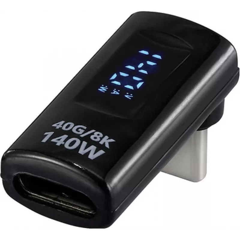 Renkforce USB-C adapteris [1x kištukas - 1x lizdas] USB4 L tipo vyriškas į moterišką (RF-6826674)