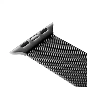 FIXED tinklinis dirželis Apple Watch 42/44/45/46/49 mm (juodas)