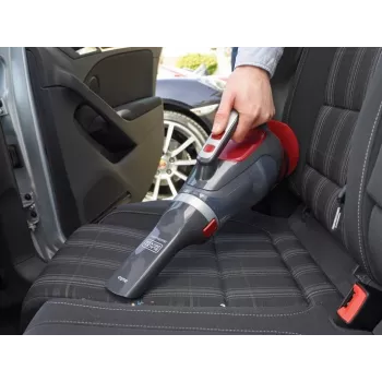 Black & Decker ADV1200 nešiojamas dulkių siurblys pilkas, raudonas, be maišelio