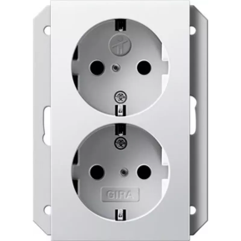 Gira 273127 Baltas