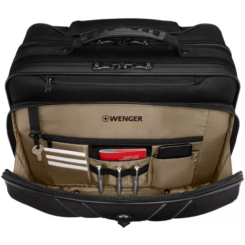 Wenger Legacy Black Series ratukinis dėklas nešiojamam kompiuteriui 15,6 colio (39,62 cm) su planšetės kišene