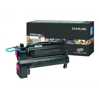 Lexmark X792X1MG - Toner rausvai raudonas (magenta) - skirtas X792de, X792dte, X792dtfe, X792dtme, X792dtpe, X792dtse