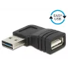 Adapteris USB 2.0 A lizdas – USB 2.0 A kištukas DeLOCK 65522
