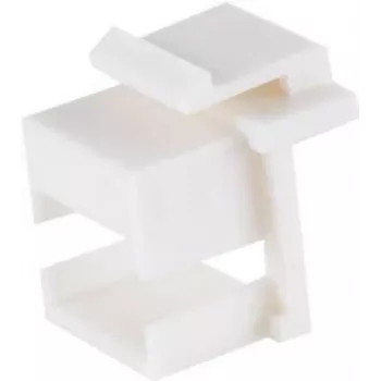 Tinklo adapteris ShiverPeaks 08-10123 – Kištukinis tuščias adapteris, baltas