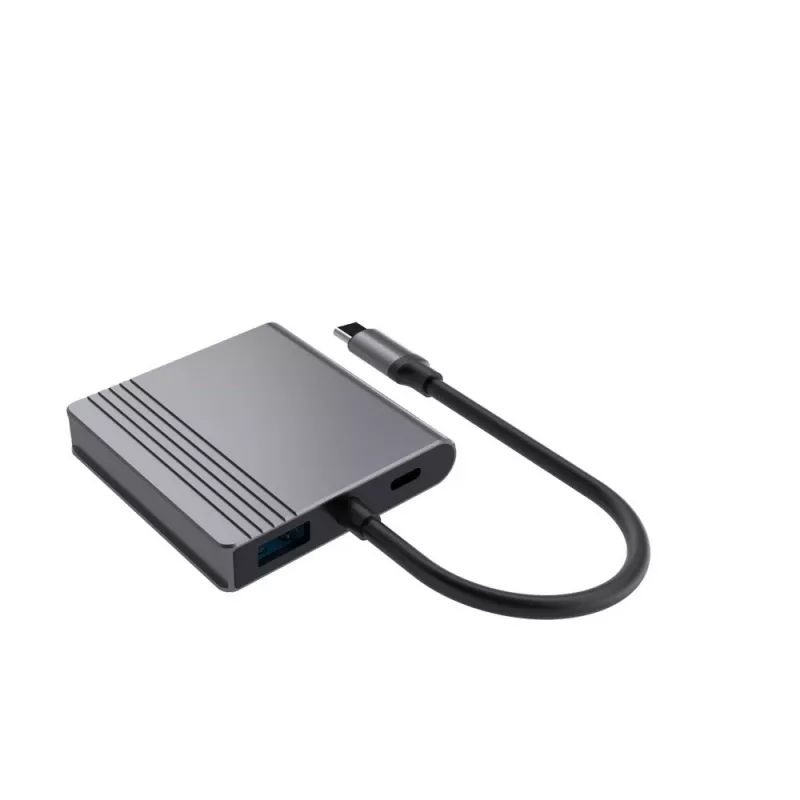 USB-C į HDMI/USB3/3in1 adapteris A-CM-COMBO3-04 GEMBIRD