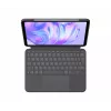 Logitech Combo Touch klaviatūra su dėklu iPad Pro QWERTY US International Trackpad Graphite