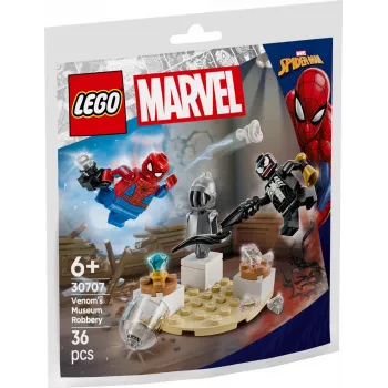 LEGO Venom'o muziejaus apiplėšimas polietileninis maišelis 30707 — Marvel Super Heroes, mažas kolekcinis žaidimų rinkinys