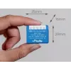 Shelly Qubino Wave 1 Mini LR išmanusis jungiklis Z-Wave Blue