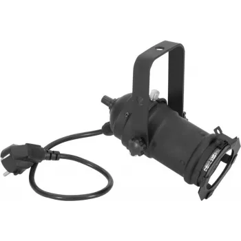 LED PAR šviestuvas EUROLITE PAR-16 3CT 16W RGB, kompaktiškas sceninis/prožektorinis šviestuvas