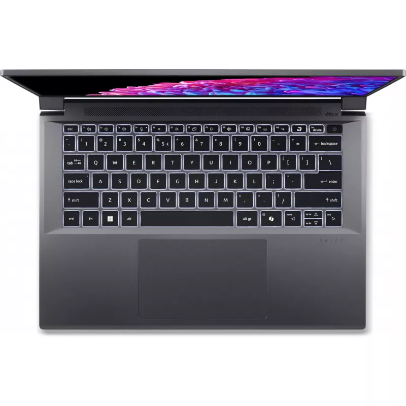 Acer Swift X 14 SFX14-72G - Intel Core Ultra 7 155H / 1.4 GHz - Win 11 Pro - GeForce RTX 4060 - 32 GB RAM - 1.024 TB SSD NVMe - 36,8 cm (14.5 inch)