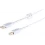USB A–B laidas ShiverPeaks 77022-WF, didelės spartos USB 2.0, duomenims ir maitinimui