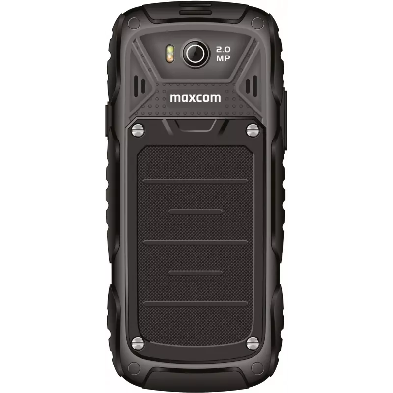 Nešiojamas atsparus telefonas MAXCOM MM920L Strong, geltonas
