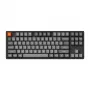 Keychron K8 Max klaviatūra universali USB RF belaidė Bluetooth juoda 87 klavišų RGB LED