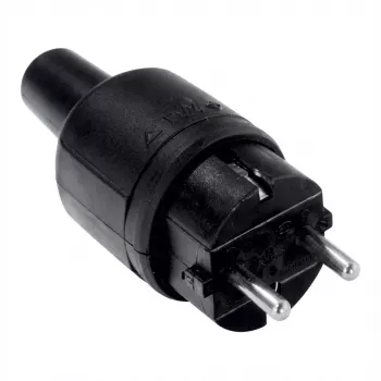 Bachmann 913.171 Juodas elektros kištukas