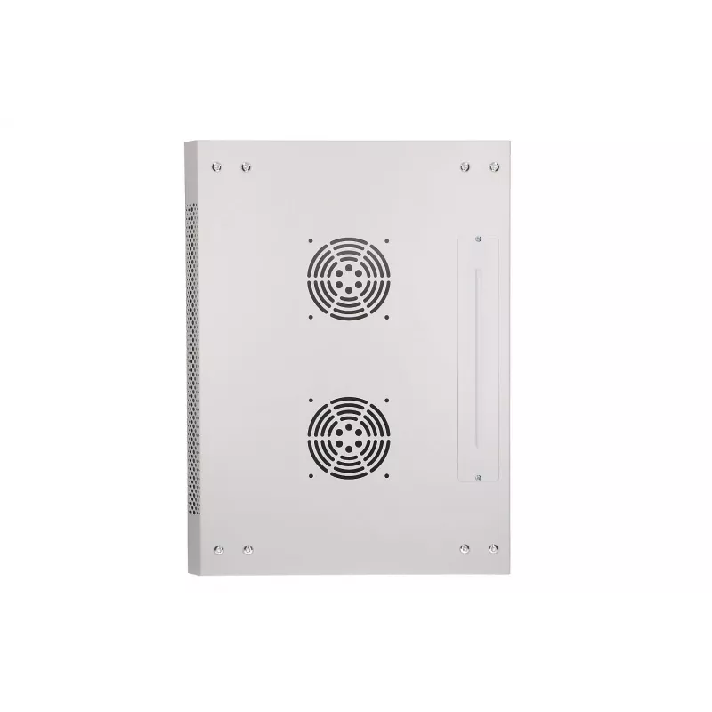 Extralink sieninis 12U 600x450 pilkas spintelės stovas su metalinėmis durelėmis