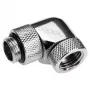 Alphacool Eiszapfen Connector Series - Kampinis adapteris vandens aušinimo sistemai - Sidabrinis-Nikelis
