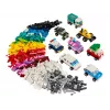 LEGO Classic Creative Vehicles Spalvingų automobilių rinkinys su policijos automobiliu ir 11023 žalia pagrindo plokštė 32x32