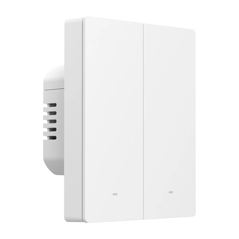 Sieninis belaidis WiFi išmanusis jungiklis Sonoff M5-2C-80W 2 kanalų rėmeliui