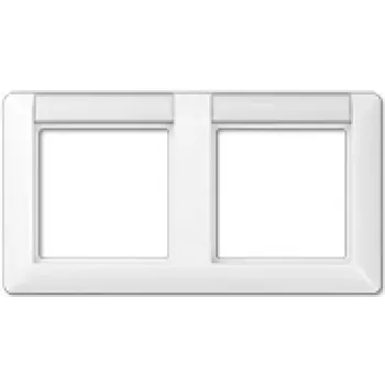 Sieninė plokštelė JUNG AS 5820 NA WW balta, duroplastas, 151,5×80,5 mm