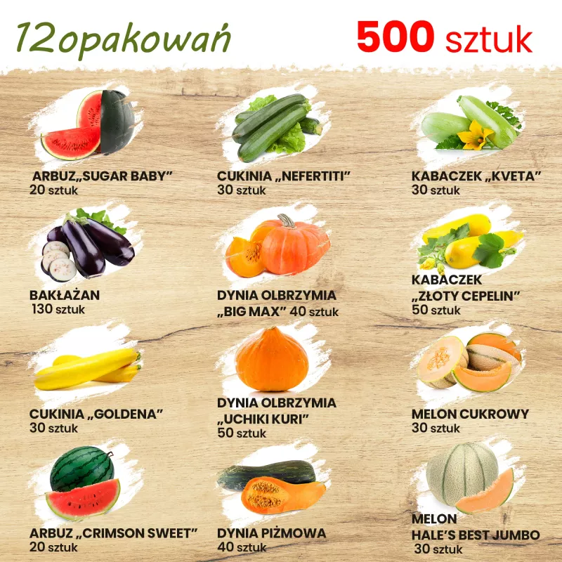 Toraf Flavor Symphony sėklų rinkinys – 12 pakuočių