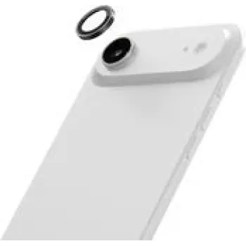 LAUT PRIME GLASS apsauginis fotoaparato modulio žiedas, skirta Apple iPhone 17 Air, juodas