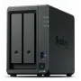 NAS Synology DiskStation DS725+ 2 lizdai Ryzen R1600 4GB DDR4 ECC, 2,5GbE, 2x M.2, RAID palaikymas, 0TB, Juoda